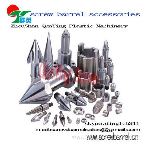 Accessories Of Screw And Barrel For Plastic Extruder And Injection Machine 